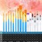 36 Colors Watercolor Paint Set, Watercolor Pan Set with 10 Nylon Brushes and 6 Refillable Water Brushes. Perfect for Adults, Children and Beginner Artists.